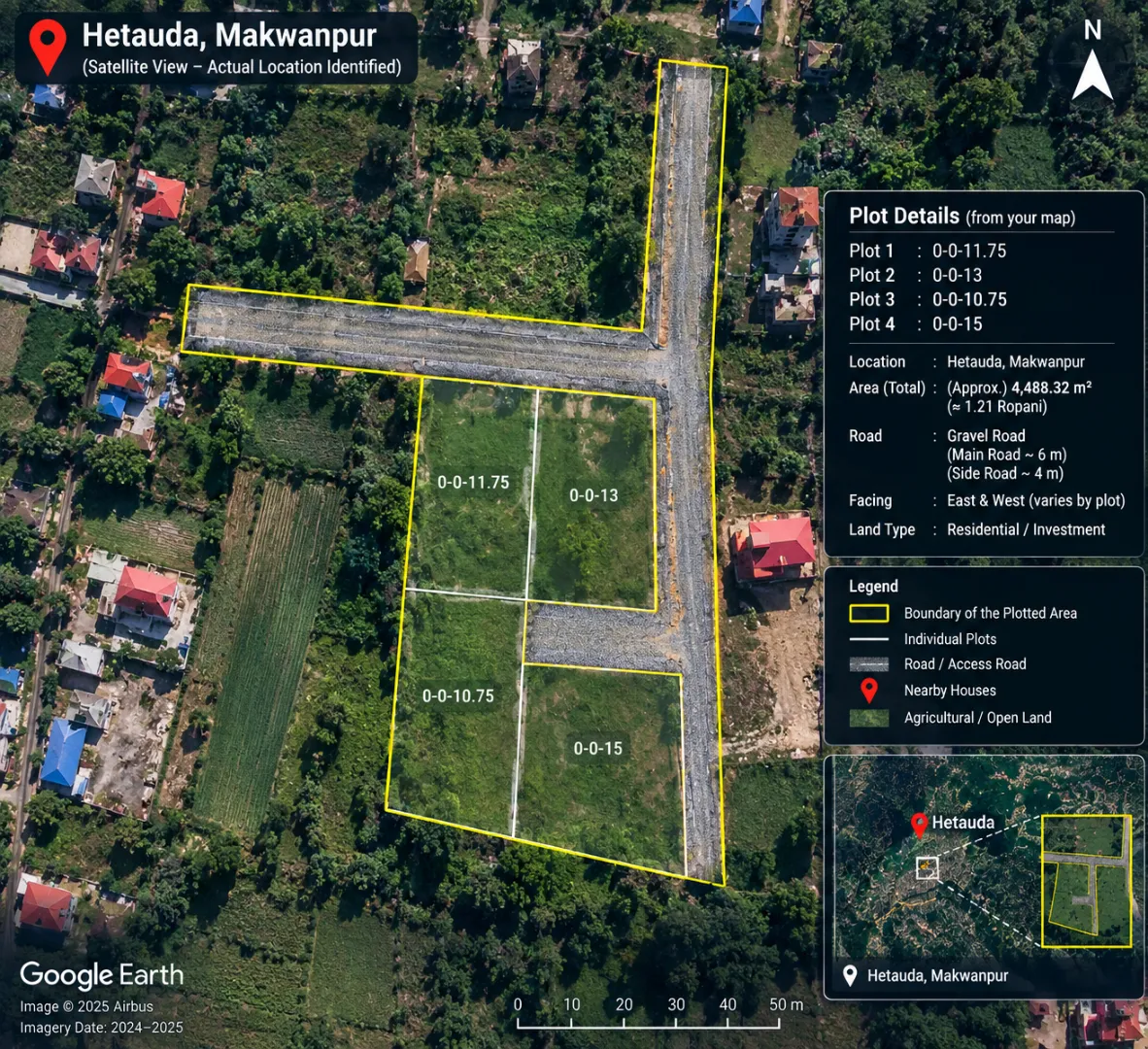 Land for Sale in Hetauda Makwanpur